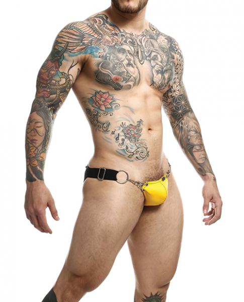 Dungeon Snap Jockstrap Yellow O/s