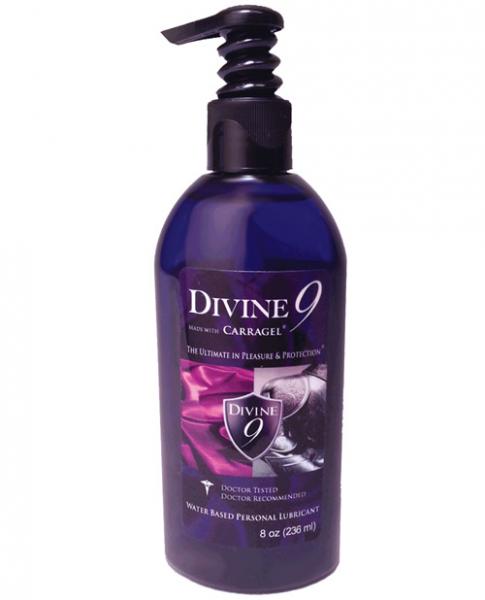 Divine 9 Lubricant - 8 Oz. Bottle