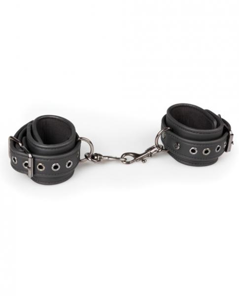 Easy Toys Fetish Wrist Cuffs Black - Click Image to Close