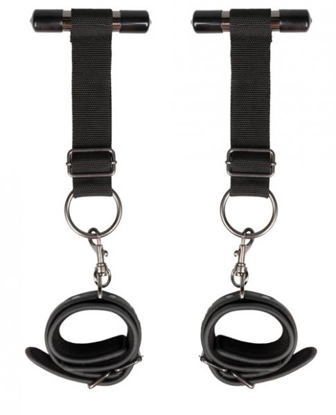 Easy Toys Door Jam Cuffs Black - Click Image to Close