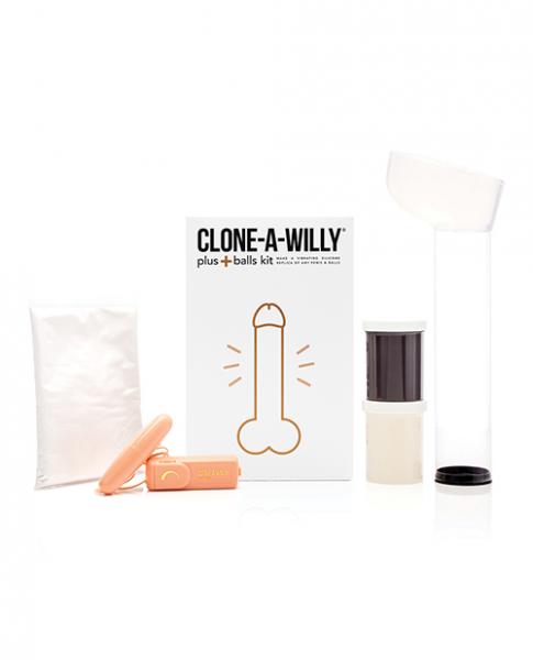 Clone-a-willy Plus Balls Kit - Deep Skin Tone