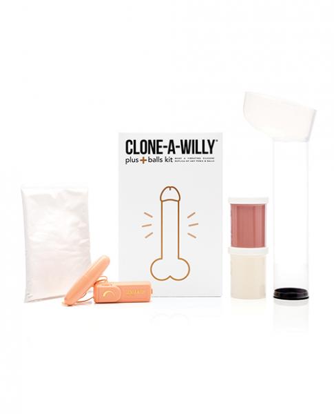 Clone-a-willy Plus Balls Kit - Medium Skin Tone