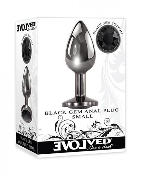 Evolved Black Gem Anal Plug - Small