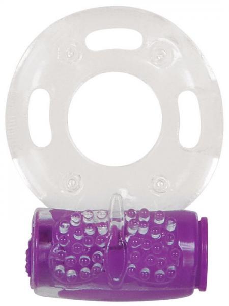 Ring True Unique Pleasure Rings Kit Clear Purple 3 Pack - Click Image to Close