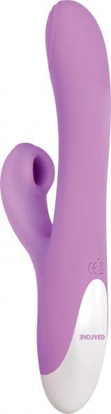 Rechargeable Super Sucker Purple Rabbit Vibrator - Click Image to Close