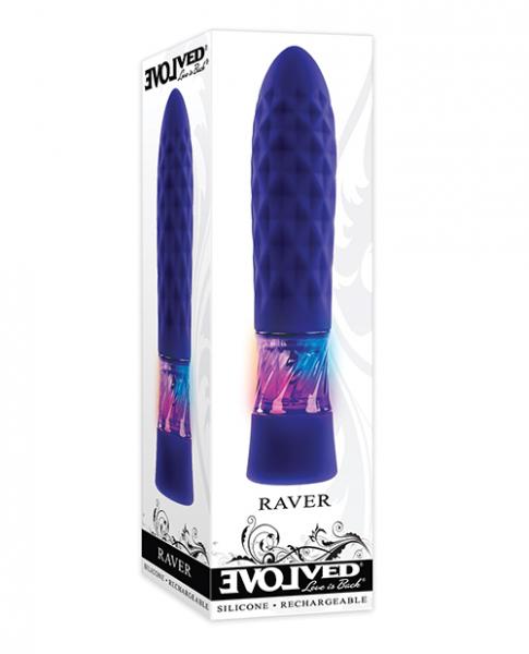 Evolved Raver Light Up Bullet - Purple - Click Image to Close