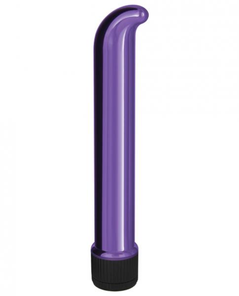 ETC Chrome Classics Metallic 7 inches G-Spot Vibe Purple - Click Image to Close