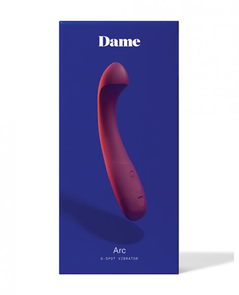 Dame Arc G-spot Vibrator - Plum