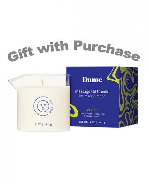 Dame Holiday Massage Candle Gwp