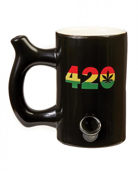 Fashioncraft Large Mug - 420 Black Rasta - Click Image to Close