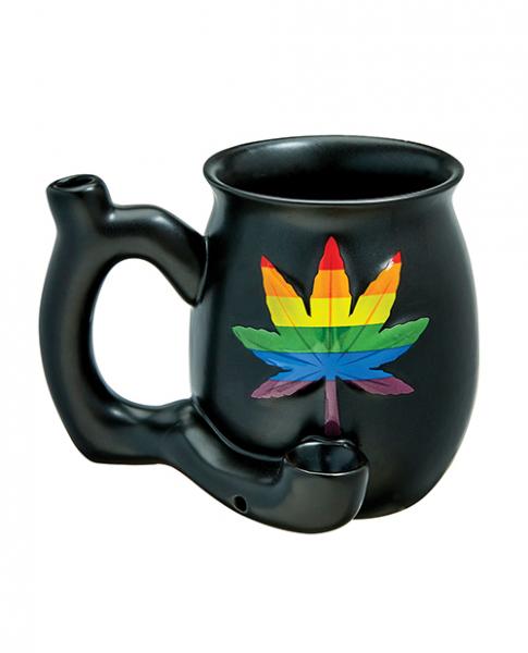 Fashioncraft Small Deluxe Mug - Rainbow Leaf - Click Image to Close