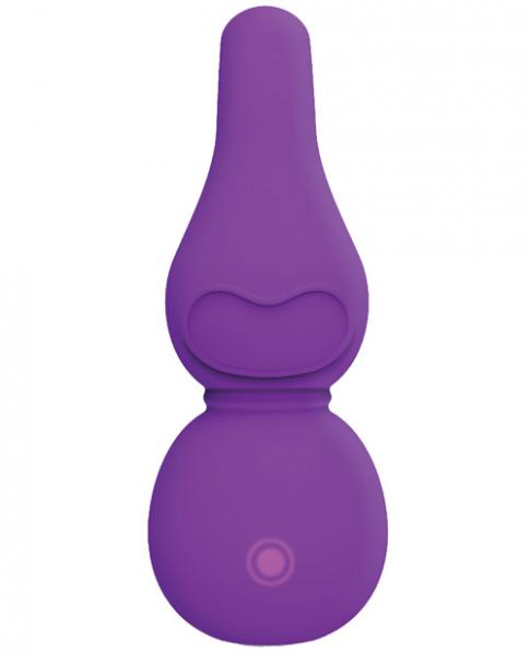 Femmefunn Funn Buddies Stubby Massager Purple - Click Image to Close