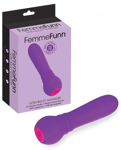 Femmefunn Ultra Bullet Massager Purple - Click Image to Close