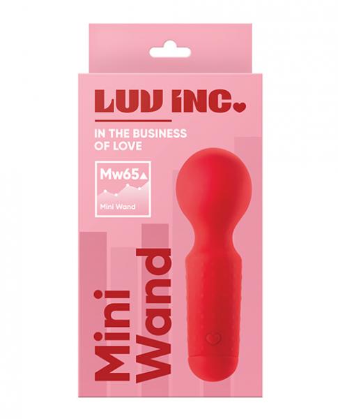 Luv Inc. 4" Mini Wand - Red - Click Image to Close