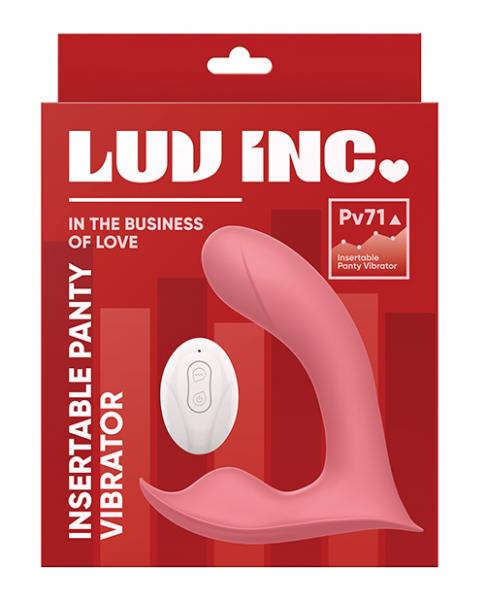 Luv Inc. Insertable Panty Vibe - Taupe - Click Image to Close