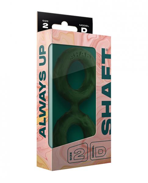 Shaft Double C-ring - Medium Green