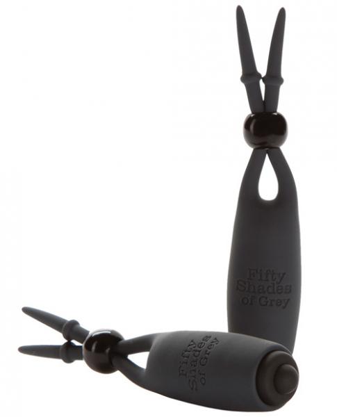 Fifty Shades Sweet Torture Vibrating Nipple Stimulators - Click Image to Close