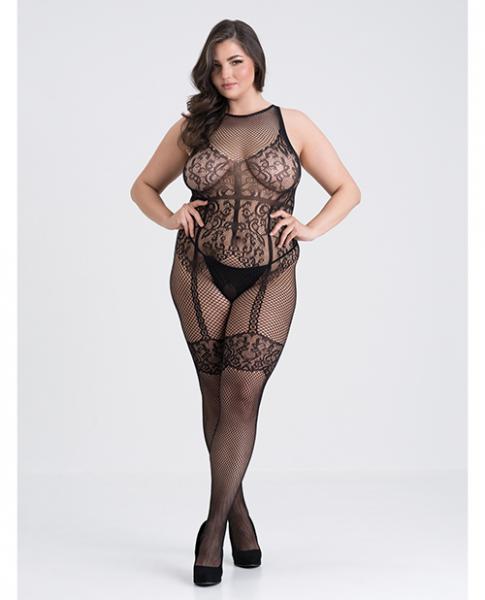 Fifty Shades Of Grey Captivate Lacy Body Stocking Black Oq