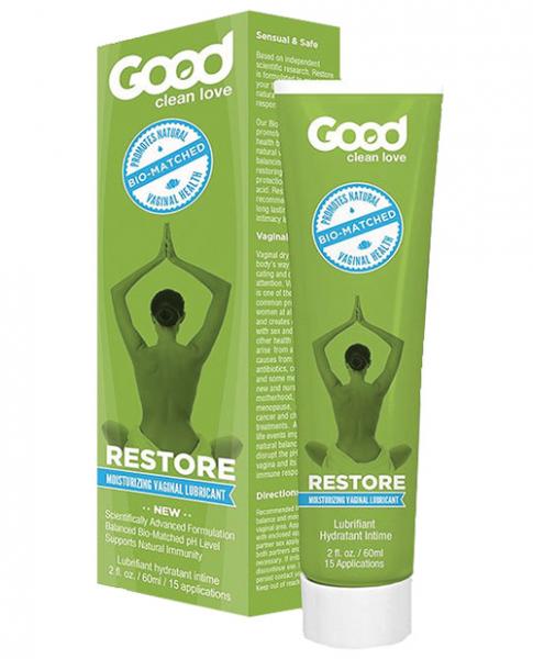 Good Clean Love Bio Match Restore Moisturizing Vaginal Lubricant 2oz