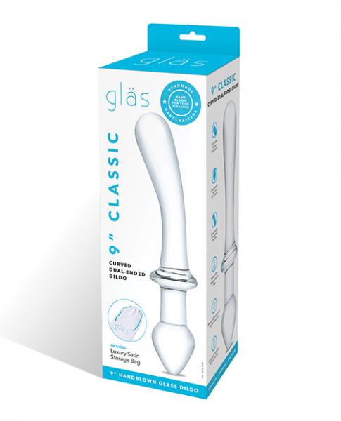 Glas Double Trouble Glass Dildo - Clear