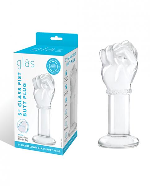 Glas Double Trouble Glass Dildo - Clear