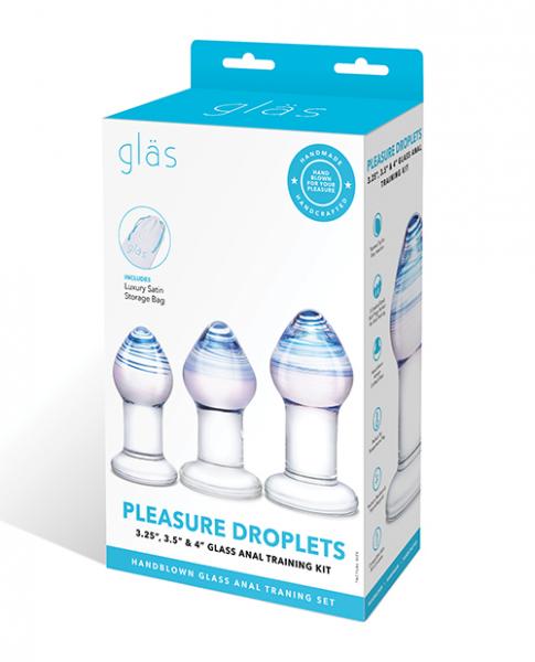 Glas Pleasure Droplets Anal Training Kit - Click Image to Close