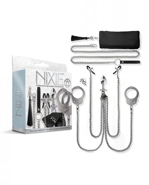 Nixie Interchangeable 8 Pc Bondage Kit - Click Image to Close