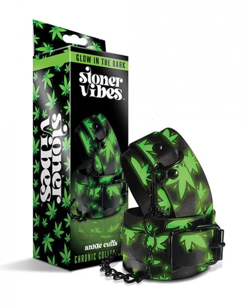 Stoner Vibes Glow In The Dark Ankle Cuffs