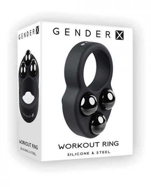 Gender X Workout Ring - Black - Click Image to Close