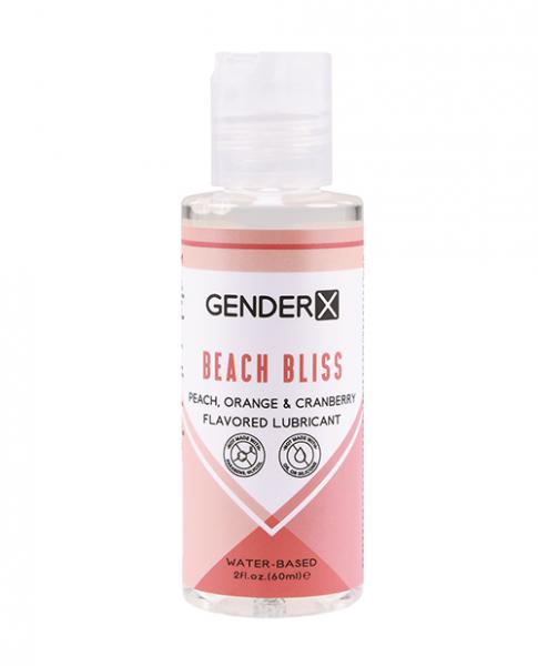 Gender X Flavored Lube - 2 Oz Beach Bliss - Click Image to Close