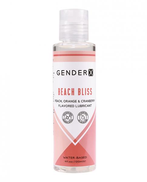 Gender X Flavored Lube - 4 Oz Beach Bliss - Click Image to Close