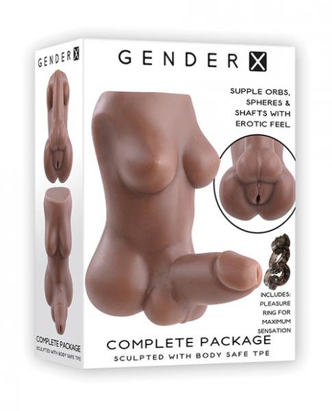 Gender X Complete Package Multi Function Stroker - Dark - Click Image to Close