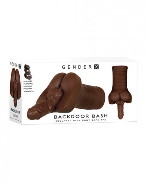 Gender X Backdoor Bash Stroker - Dark - Click Image to Close