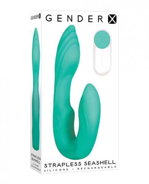 Gender X Strapless Seashell - Teal - Click Image to Close