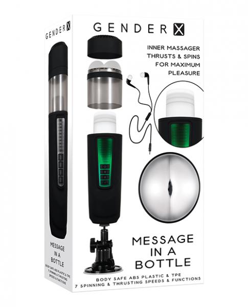 Gender X Message In A Bottle - Black - Click Image to Close