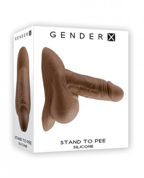 Gender X Silicone Stand To Pee - Dark - Click Image to Close