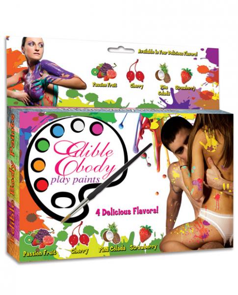 Edible Body Play Paints - Click Image to Close