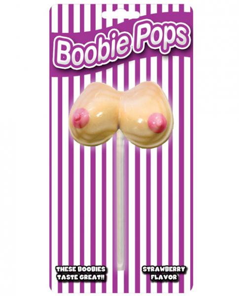 Boobies Pops Strawberry - Click Image to Close