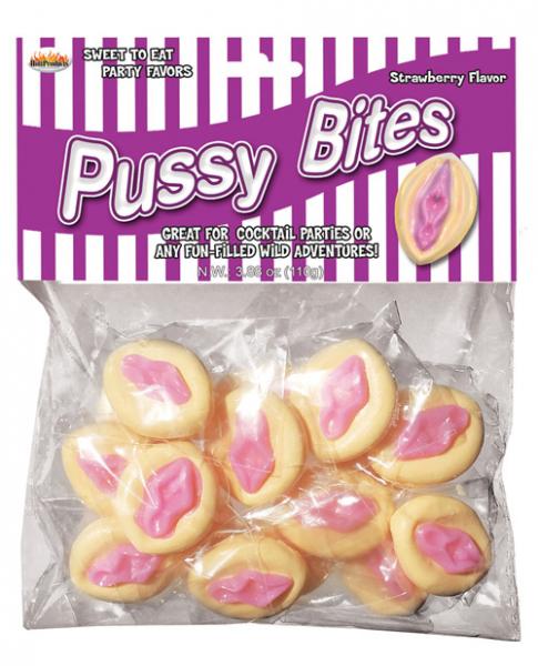 Pussy Bites Strawberry - Click Image to Close