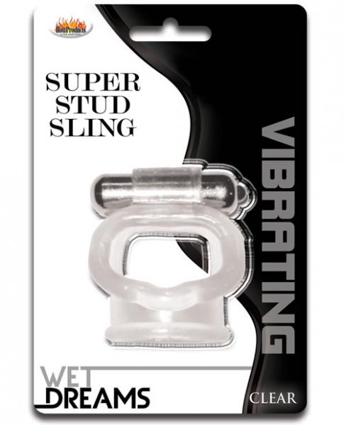 Wet Dreams Super Stud Sling Clear