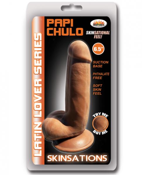 Skinsations Latin Lover Papi Chulo Tan Dildo - Click Image to Close