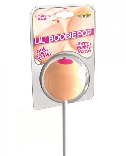 Lil Boobie Pop Candy Strawberry Flavor - Click Image to Close