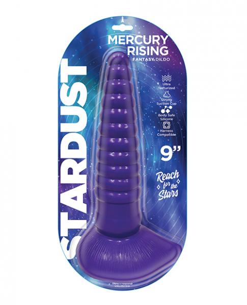 Stardust Mercury Rising 7" Dildo - Purple - Click Image to Close