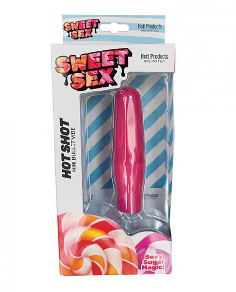 Sweet Sex Hot Shot Mini Bullet Vibe - Magenta - Click Image to Close