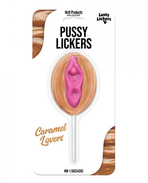 Lusty Lickers Pussy Pop - Caramel Lovers - Click Image to Close