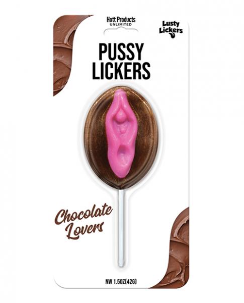 Lusty Lickers Pussy Pop - Chocolate Lovers - Click Image to Close