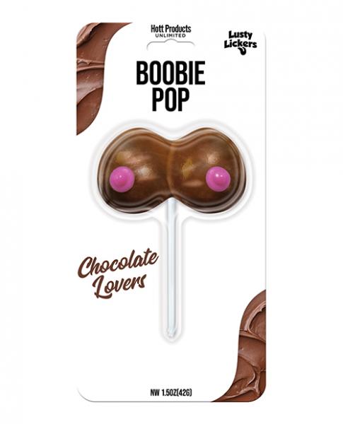 Lusty Lickers Boobie Pop - Chocolate Lovers - Click Image to Close