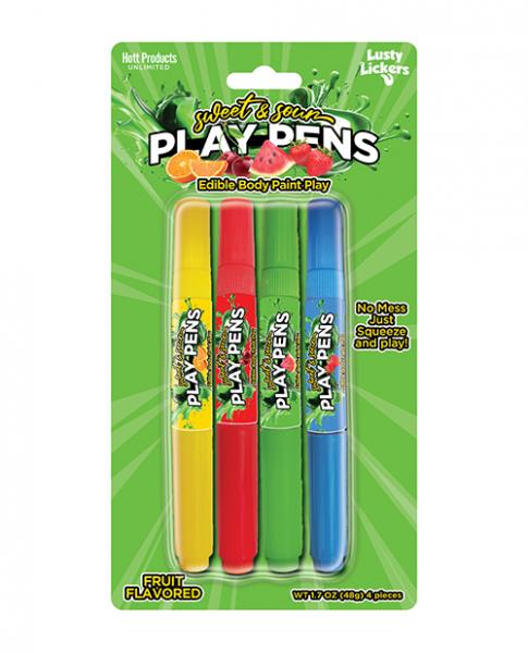 Sweet & Sour Flavored Play Pens- Pack Of 4