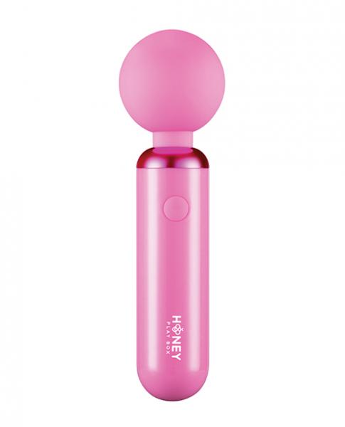 Pomi Wand Clit Tease Vibrating Wand - Pink