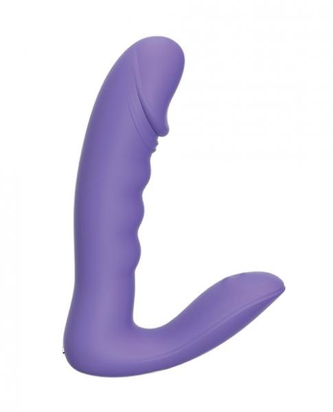 Rora App-controlled Rotating G-spot Vibrator & Clitoral Stimulator - Purple